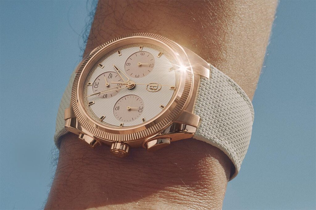 Parmigiani Tonda PF Sport Chronograph Rose Gold Sandstone