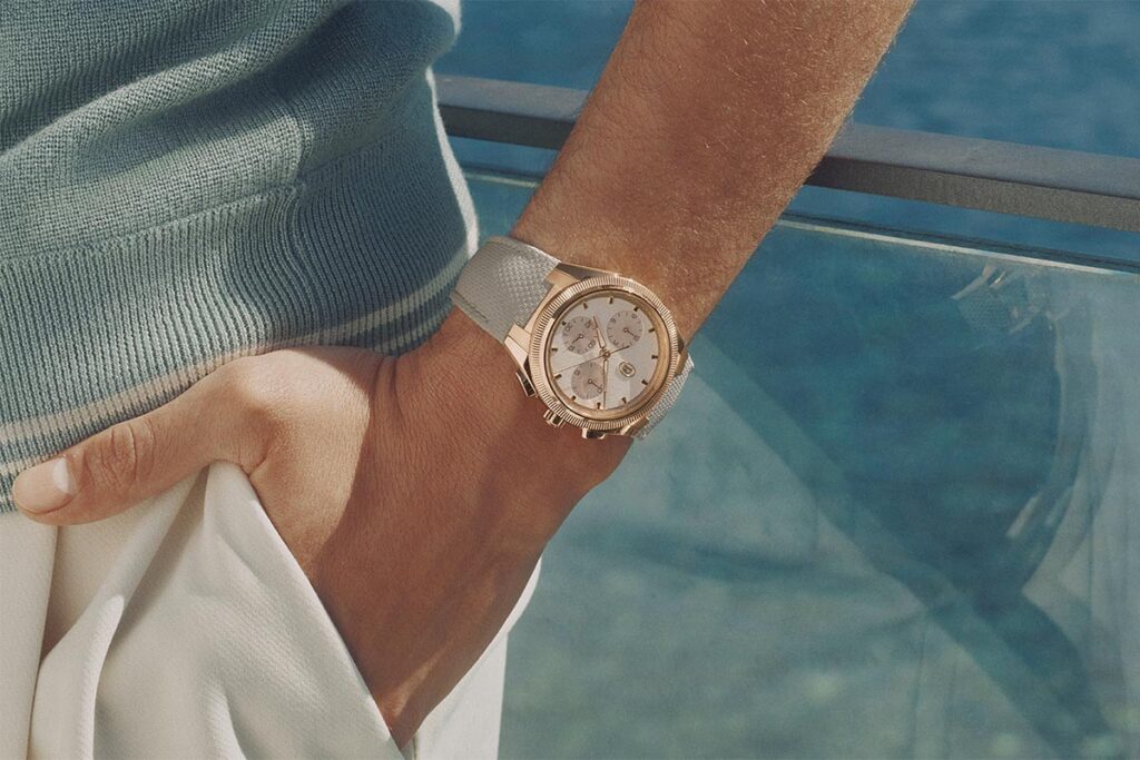 Parmigiani Tonda PF Sport Chronograph Rose Gold Sandstone