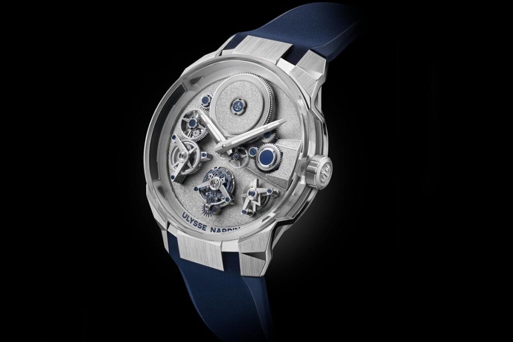 Ulysse Nardin desafía la lógica mecánica con el nuevo BLAST Free Wheel Maillechort
