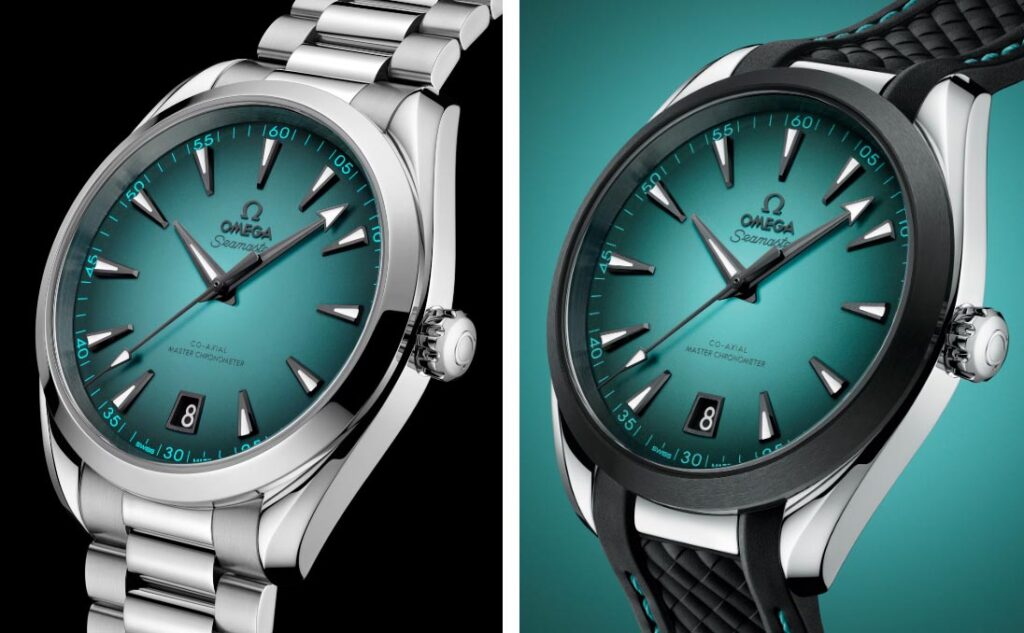 Omega actualiza el Seamaster Aqua Terra con esfera turquesa