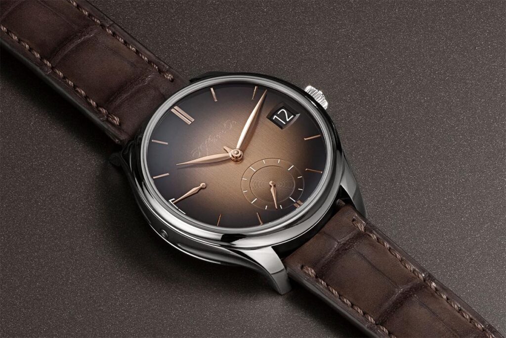 H. Moser & Cie. viste su calendario perpetuo en ‘Smoked Salmon’