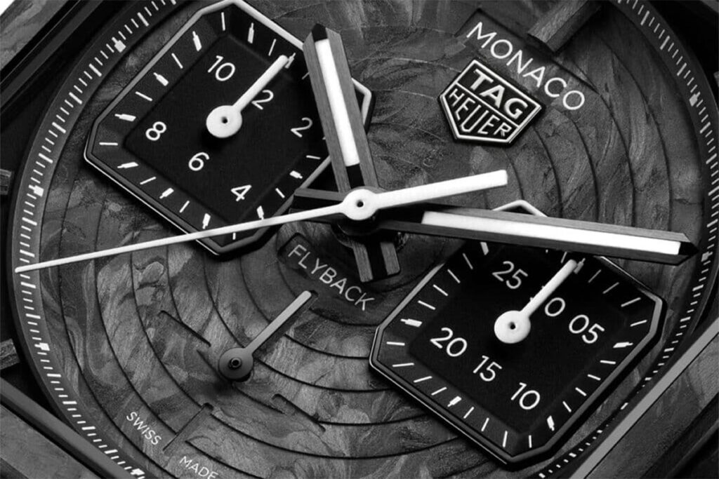 TAG Heuer Monaco Flyback Chronograph y el Carrera Chronograph Tourbillon Extreme Sport.
