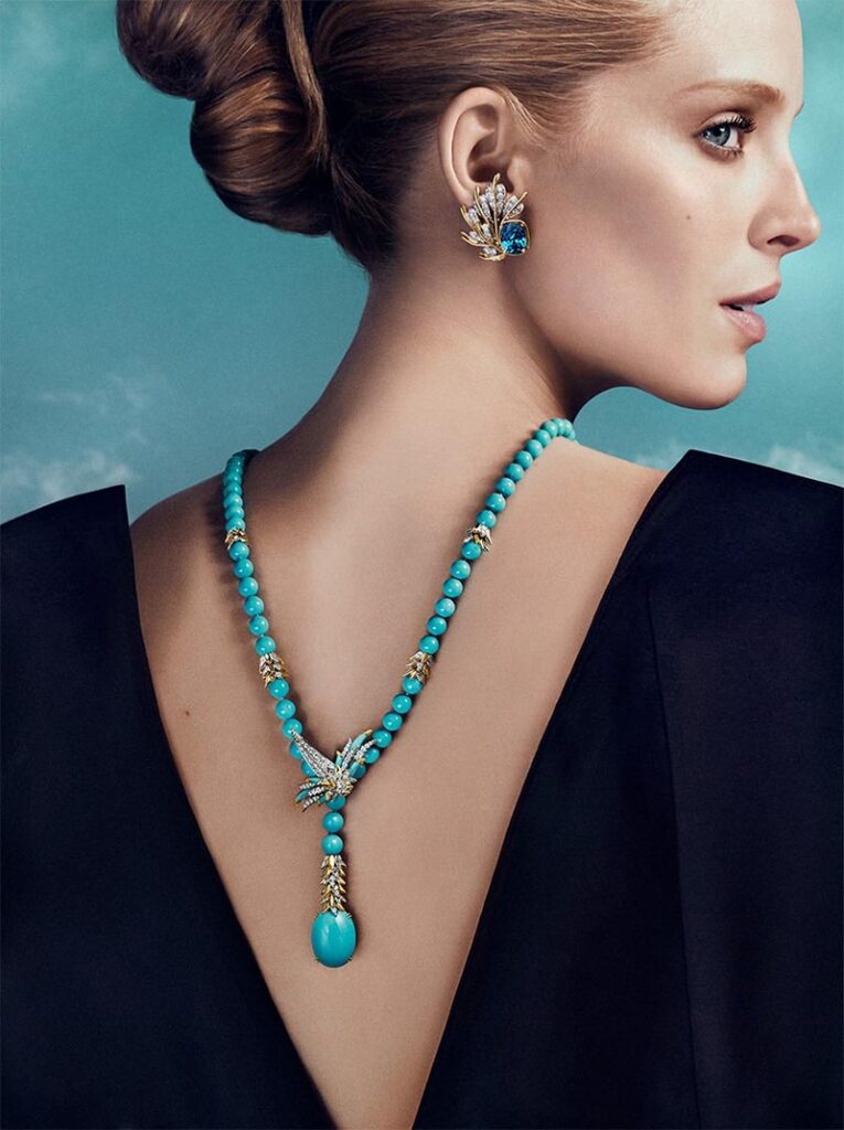 Tiffany reimagina su clásico “Bird on a Rock” con colección de alta y fina joyería
