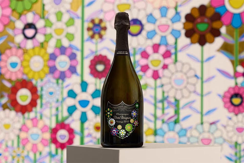 Dom Pérignon y Takashi Murakami se unen en una colección única