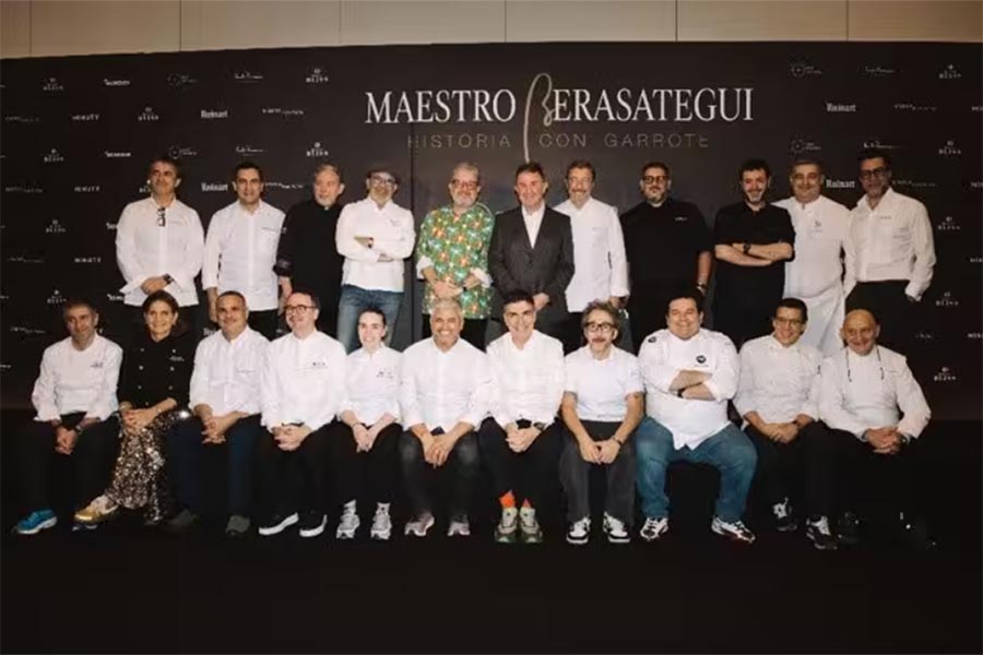 La alta cocina española homenajea a Martín Berasategui en Puente Romano Marbella
