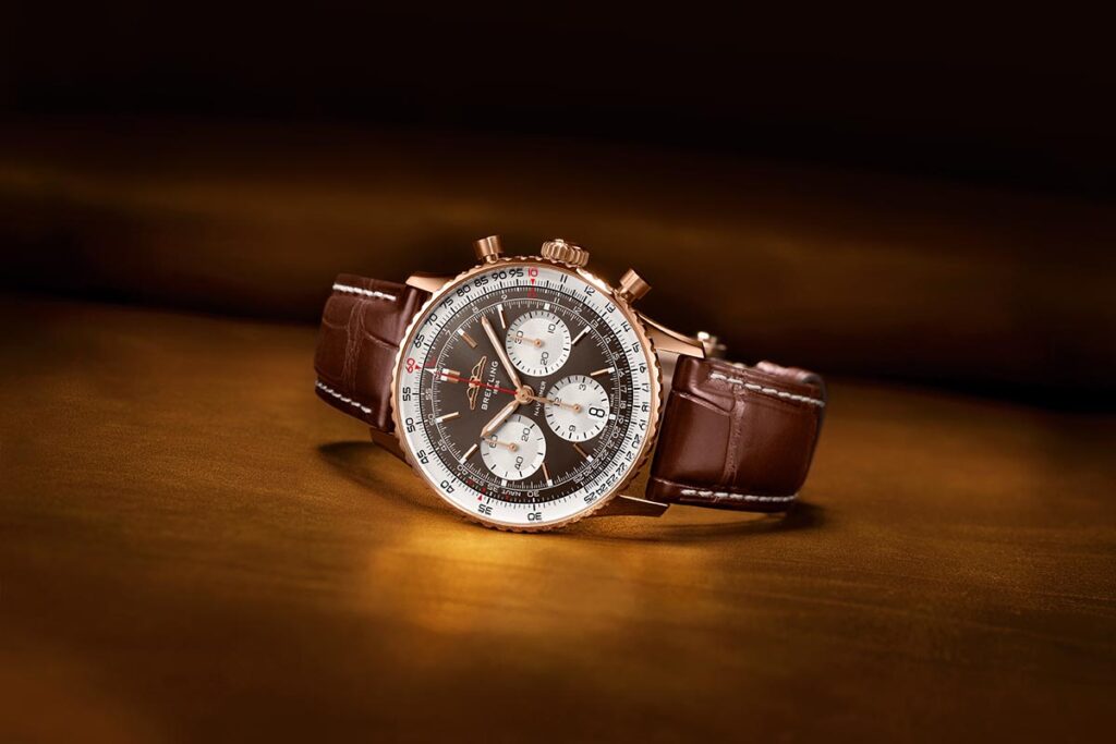 Breitling lanza colección cápsula en oro con cinco relojes icónicos