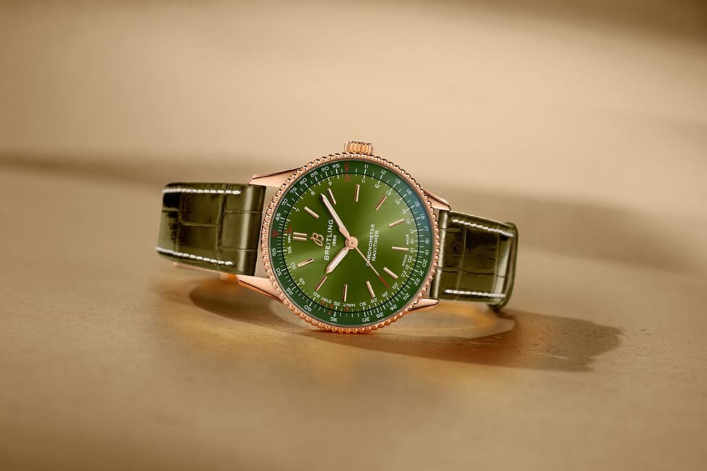 Breitling lanza colección cápsula en oro con cinco relojes icónicos