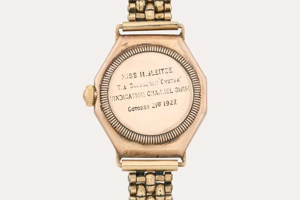 Así es el Rolex Oyster de Mercedes Gleitze vendido por 1,7 millones de dólares