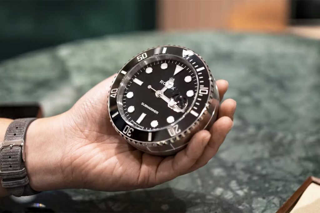 Rolex Submariner Desk Clock
