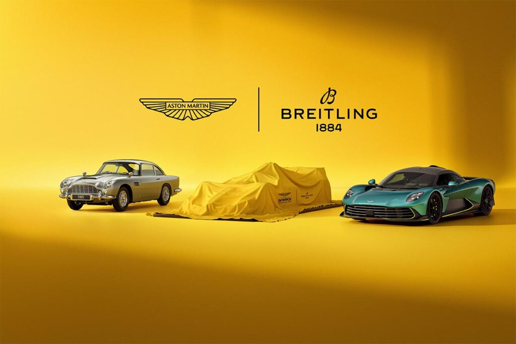 Breitling regresa a la Fórmula 1 con Aston Martin y lo celebra con una edición especial