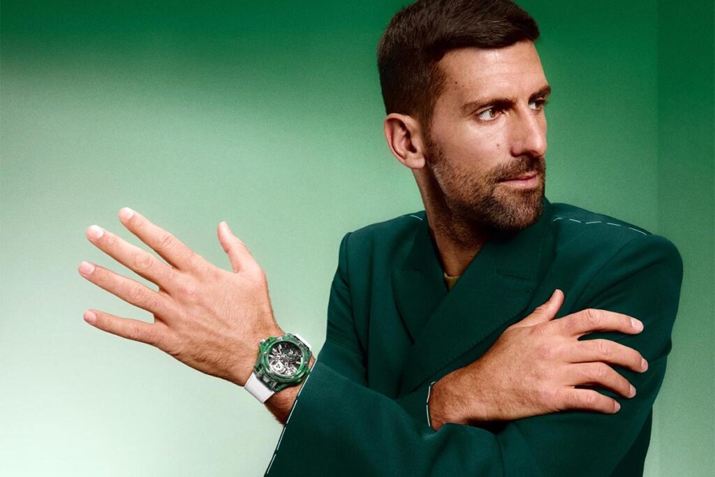 Hublot Big Bang Tourbillon Novak Djokovic GOAT Edition
