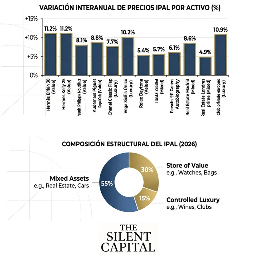 Indice IPAL 2026 tabla de activos analizados